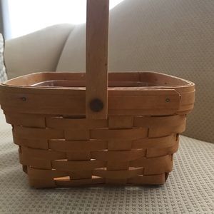 Longaberger basket with liner